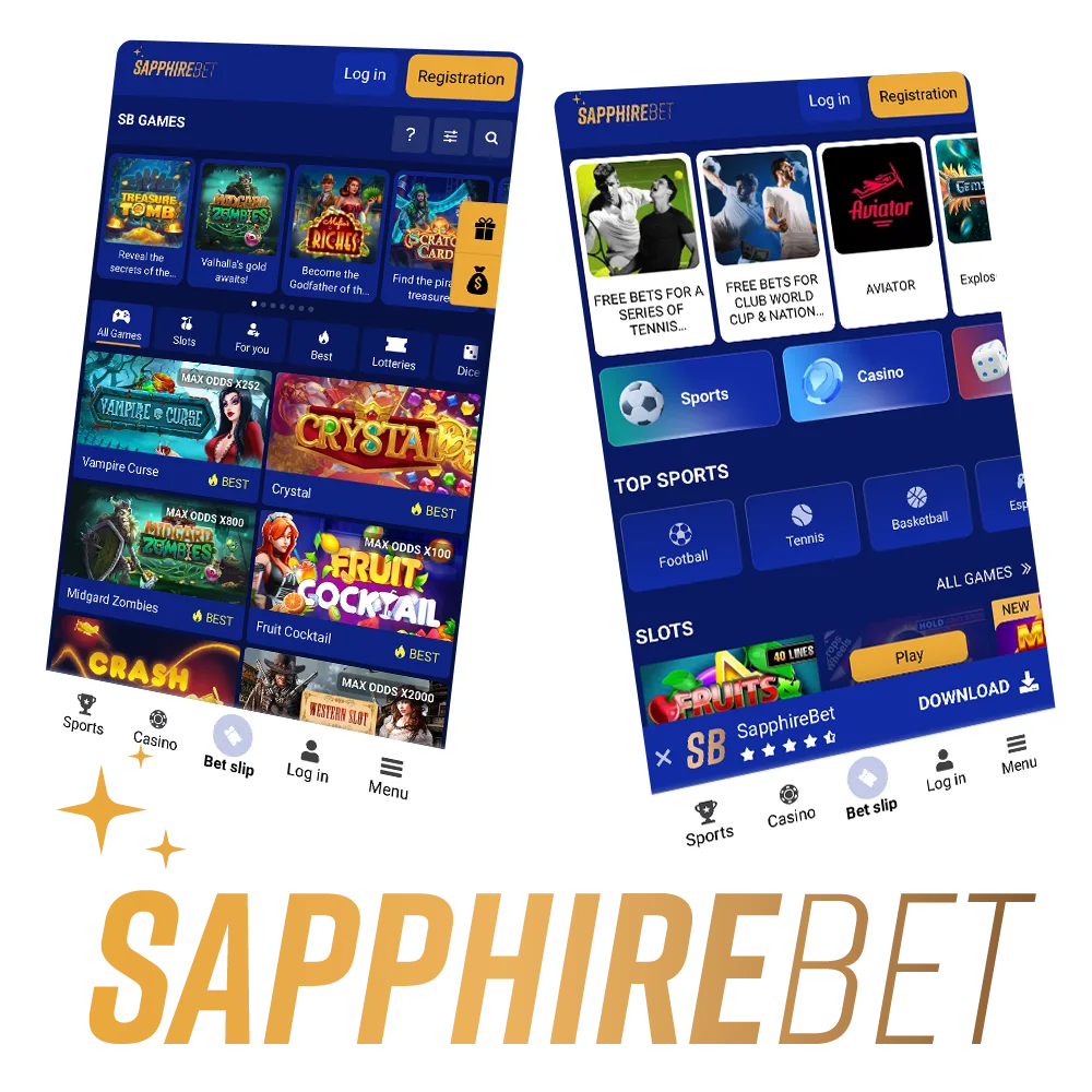 Learn how to access the user-friendly SapphireBet app.