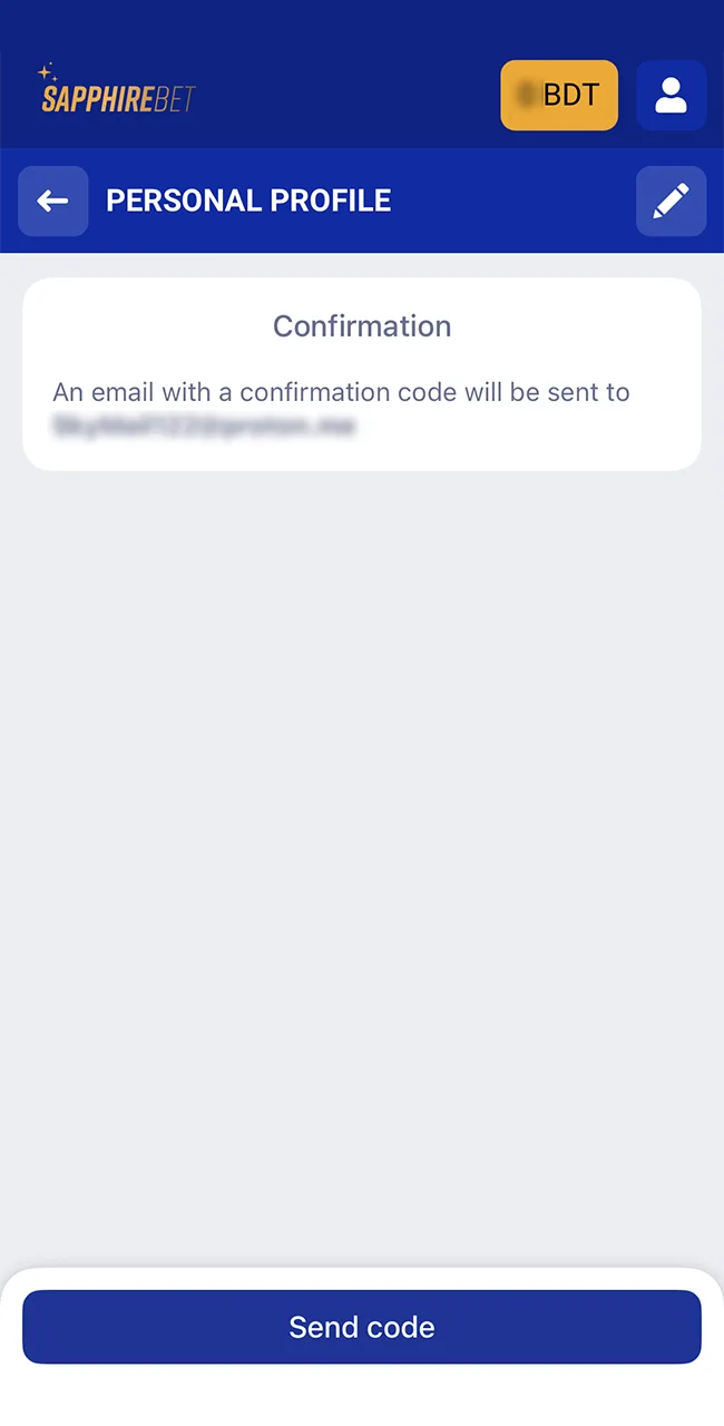 Verify your data in SapphireBet for further comfortable play.