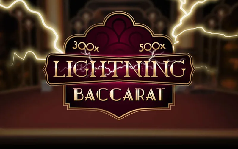 Lightning Baccarat is a dynamic live dealer game at SapphireBet.