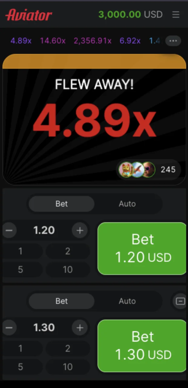 Guess when the plane fly away and win the aviator game at SapphireBet Casino.