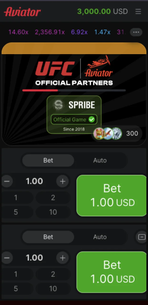 Make your bet and start guessing when the plane will leave in the aviator game on the SapphireBet website.