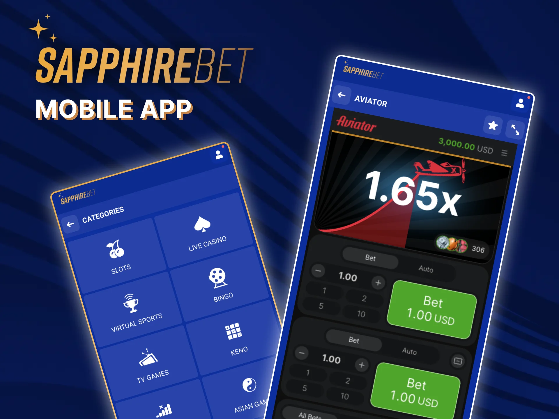 Play aviator anywhere, anytime with the SapphireBet mobile app.